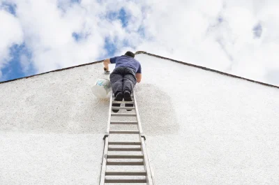 Peinture extérieure à Borgo — façades et ravalement